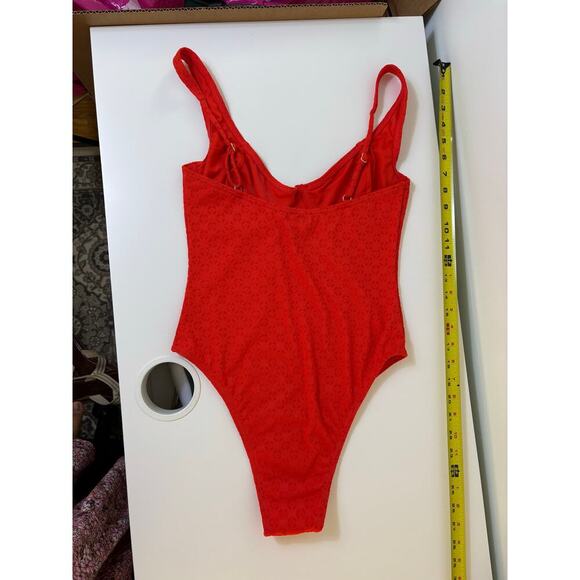 Billabong Good Vibes Emma Underwire One Piece Swimsuit Size 12 Pool Beach - Picture 6 of 11